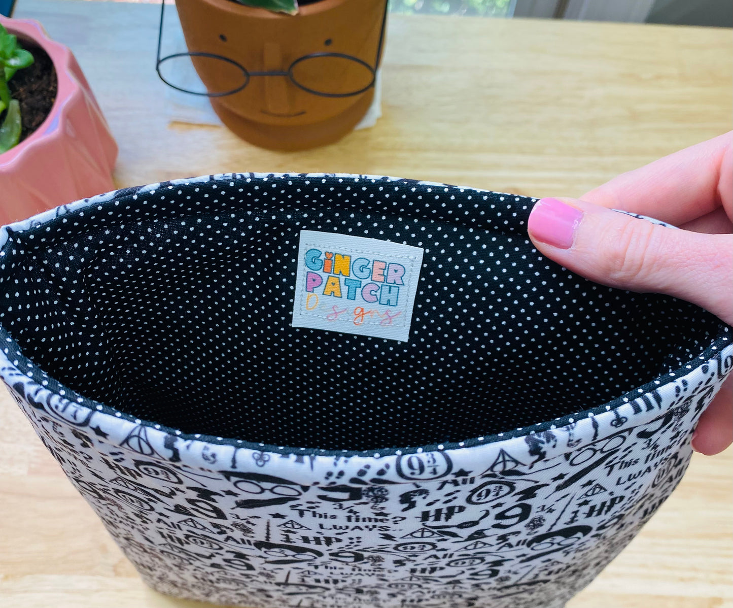 Black & White Wizard Book & iPad Sleeve