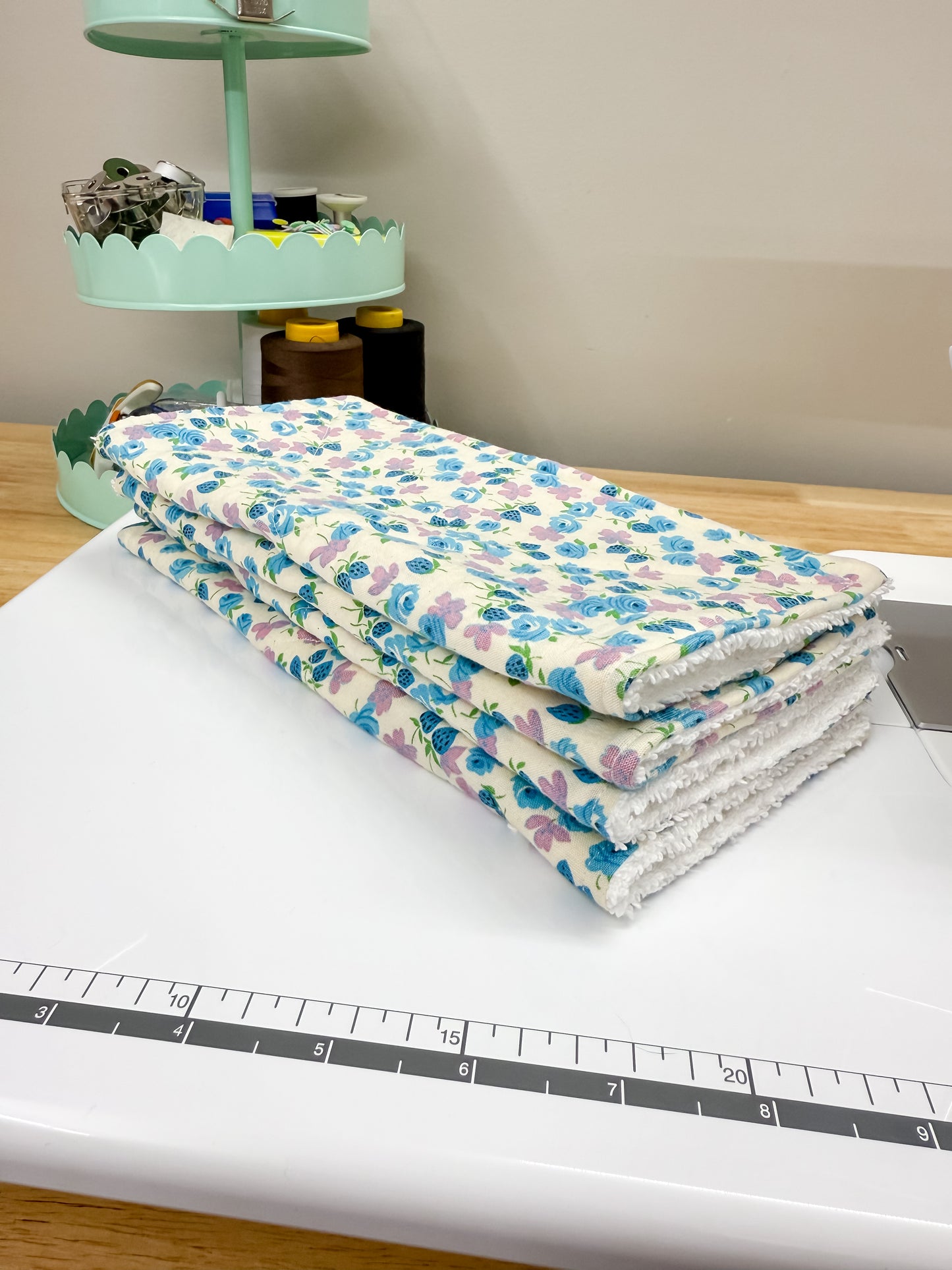 DIY Dish Cloth PDF Sewing Pattern ~ Digital Download with Video Tutorial