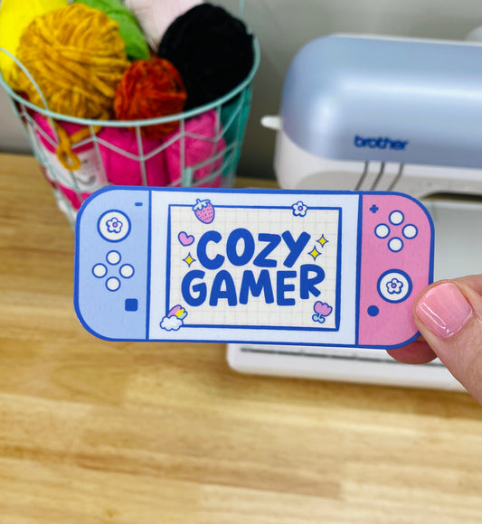 Cozy Gamer Sticker