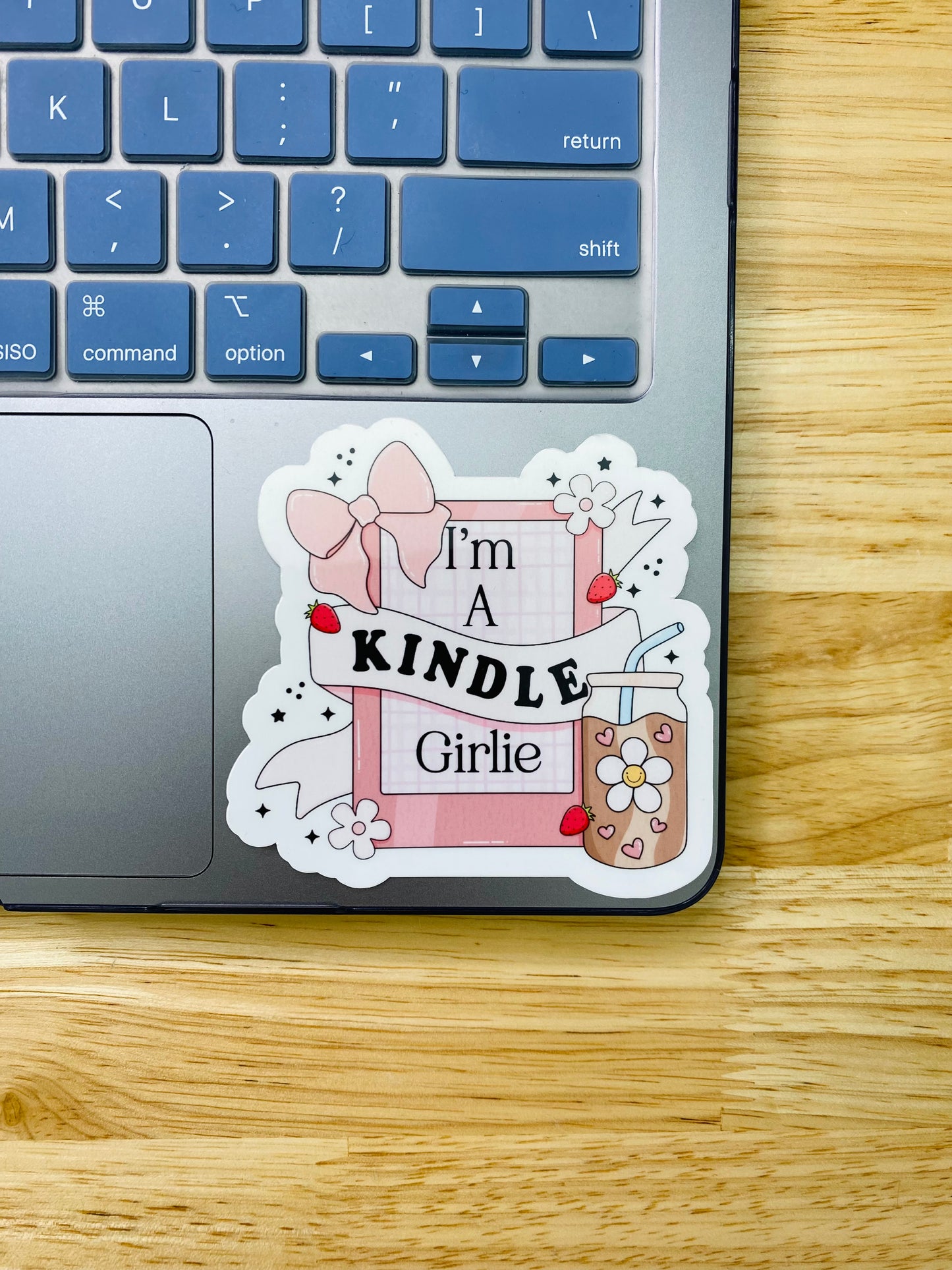 I'm a Kindle Girlie Sticker