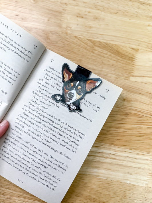 Rat Terrier Magnetic Bookmark