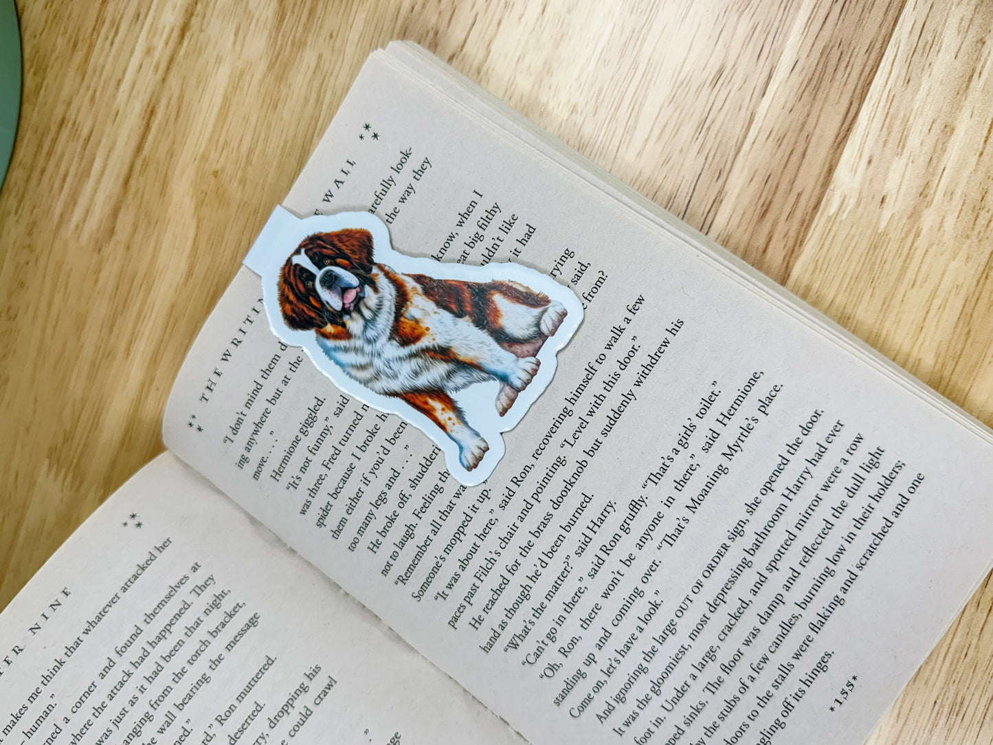St. Bernard Magnetic Bookmark