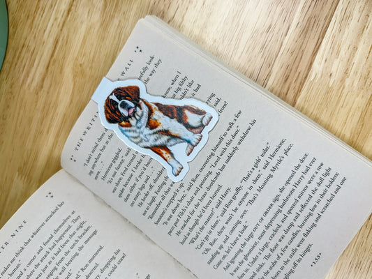 St. Bernard Magnetic Bookmark