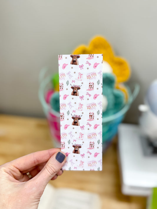 Highland Cow Bookmark