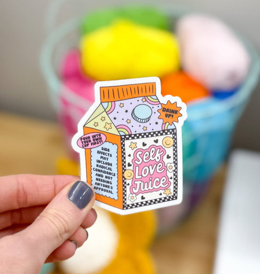 Self Love Juice Sticker