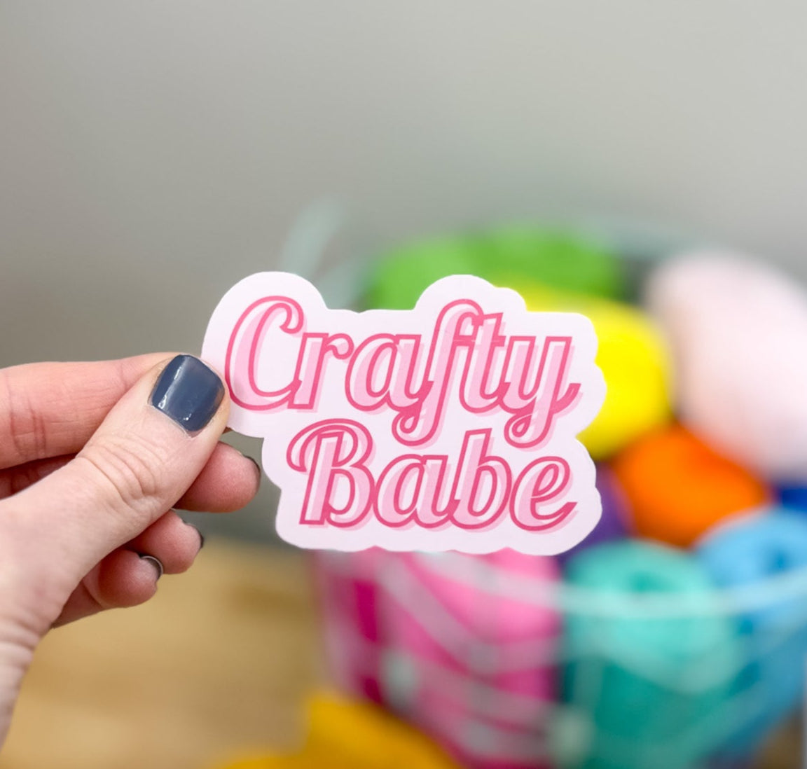 Crafty Babe Sticker