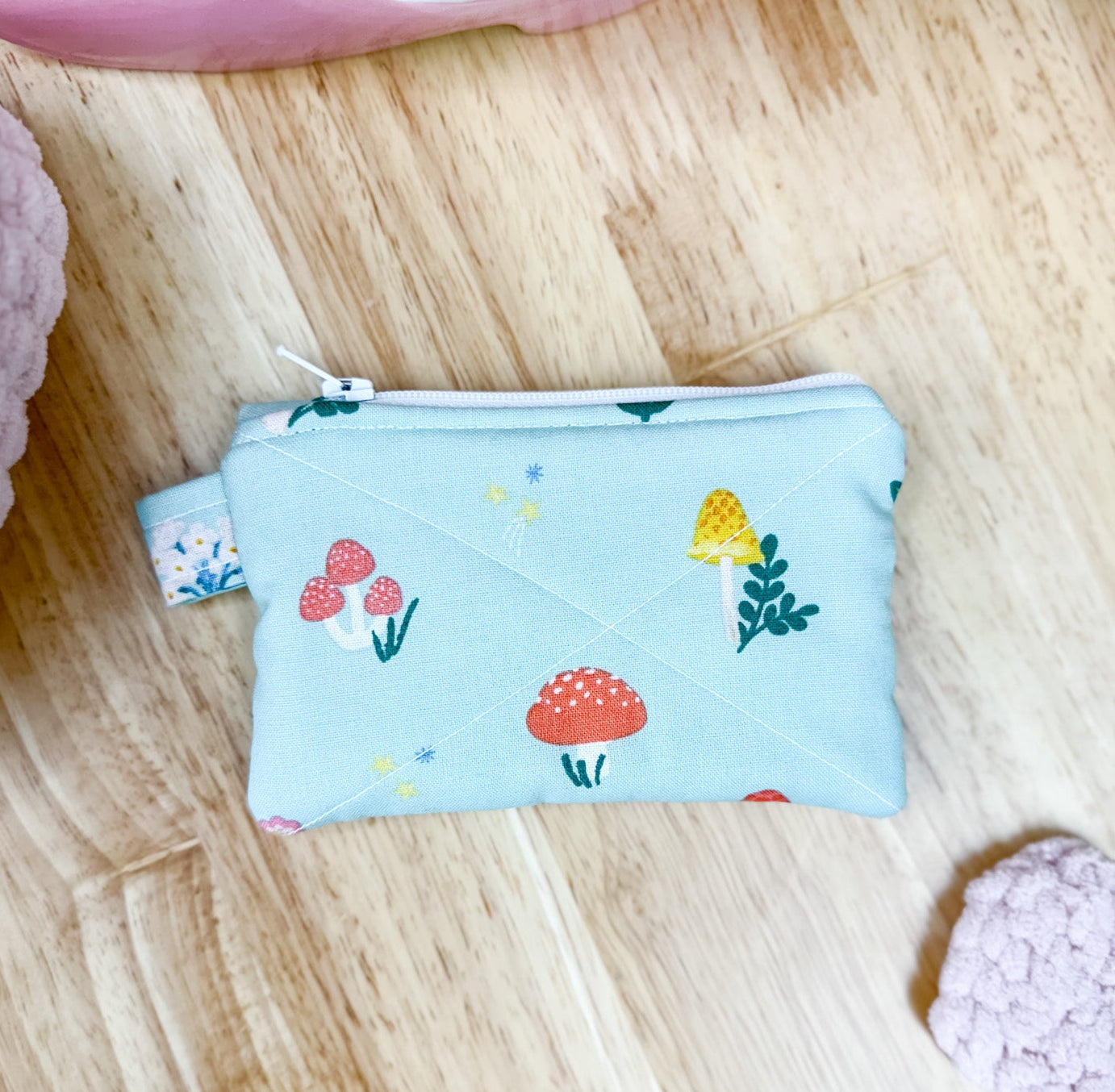 Mini Wallet Quilted Pouch