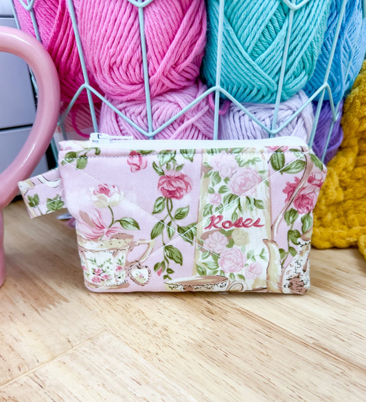 Small Quilted Purse Coin Pouch