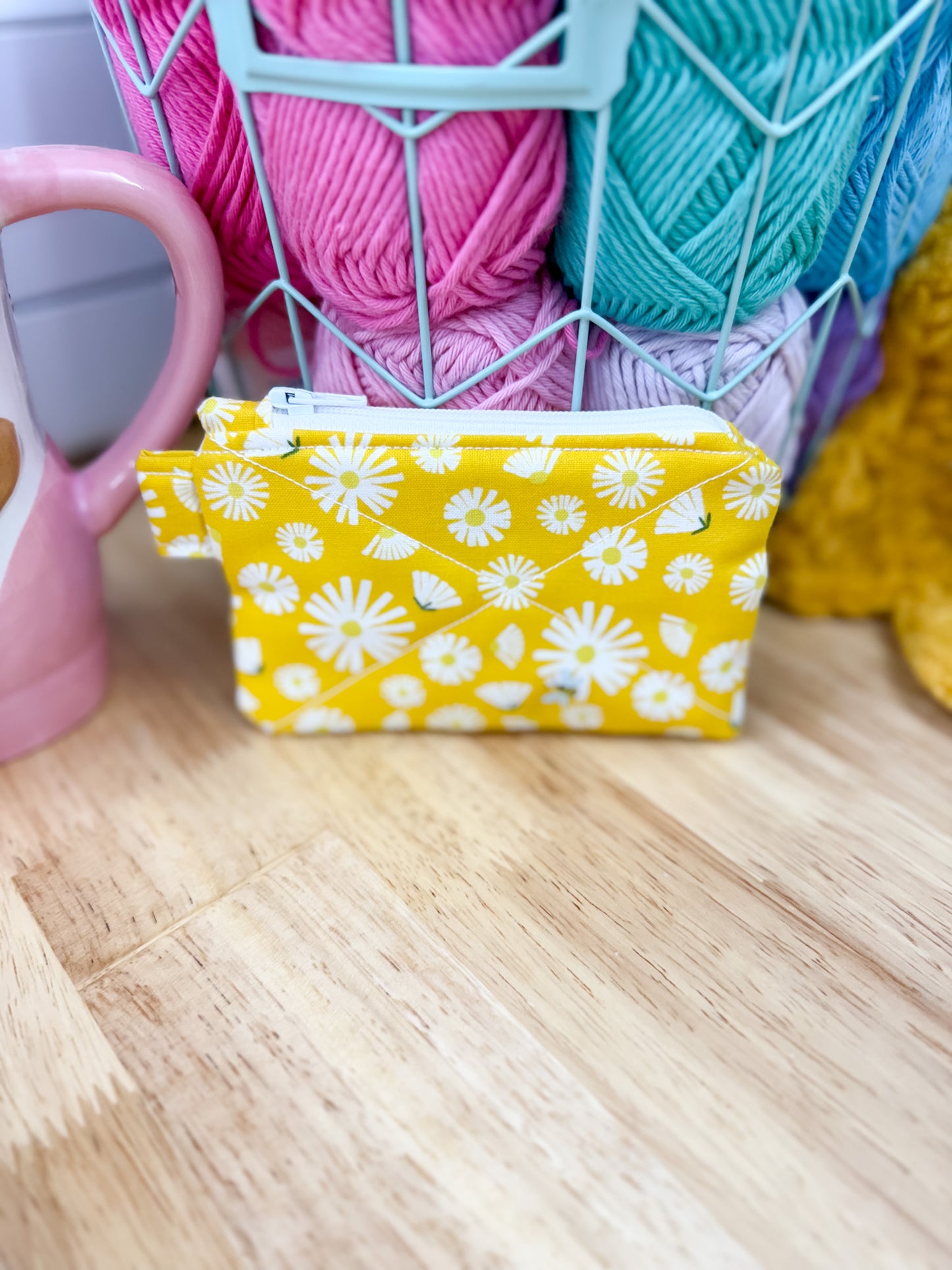 Mini Wallet Quilted Pouch