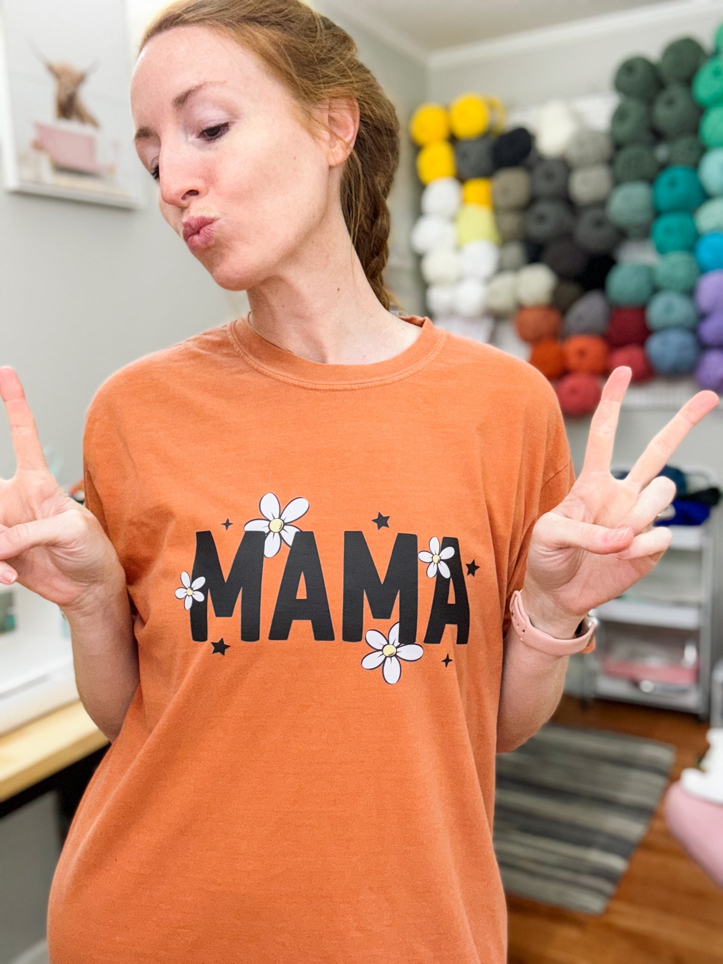 MAMA Daisy T-Shirt (size large)