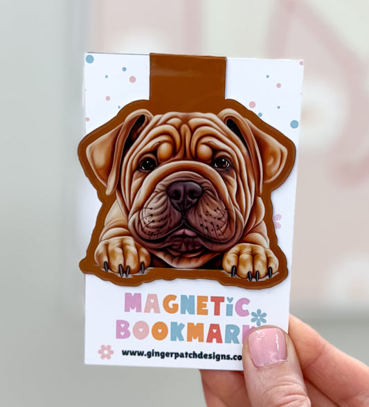 Shar Pei Magnetic Bookmark
