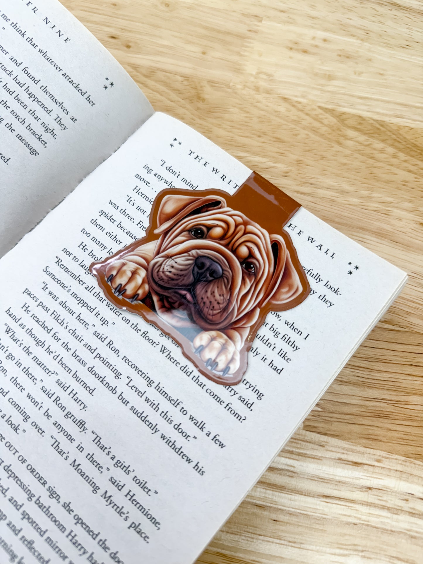 Shar Pei Magnetic Bookmark