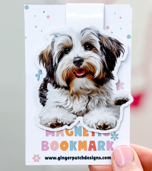 Havanese Dog Magnetic Bookmark
