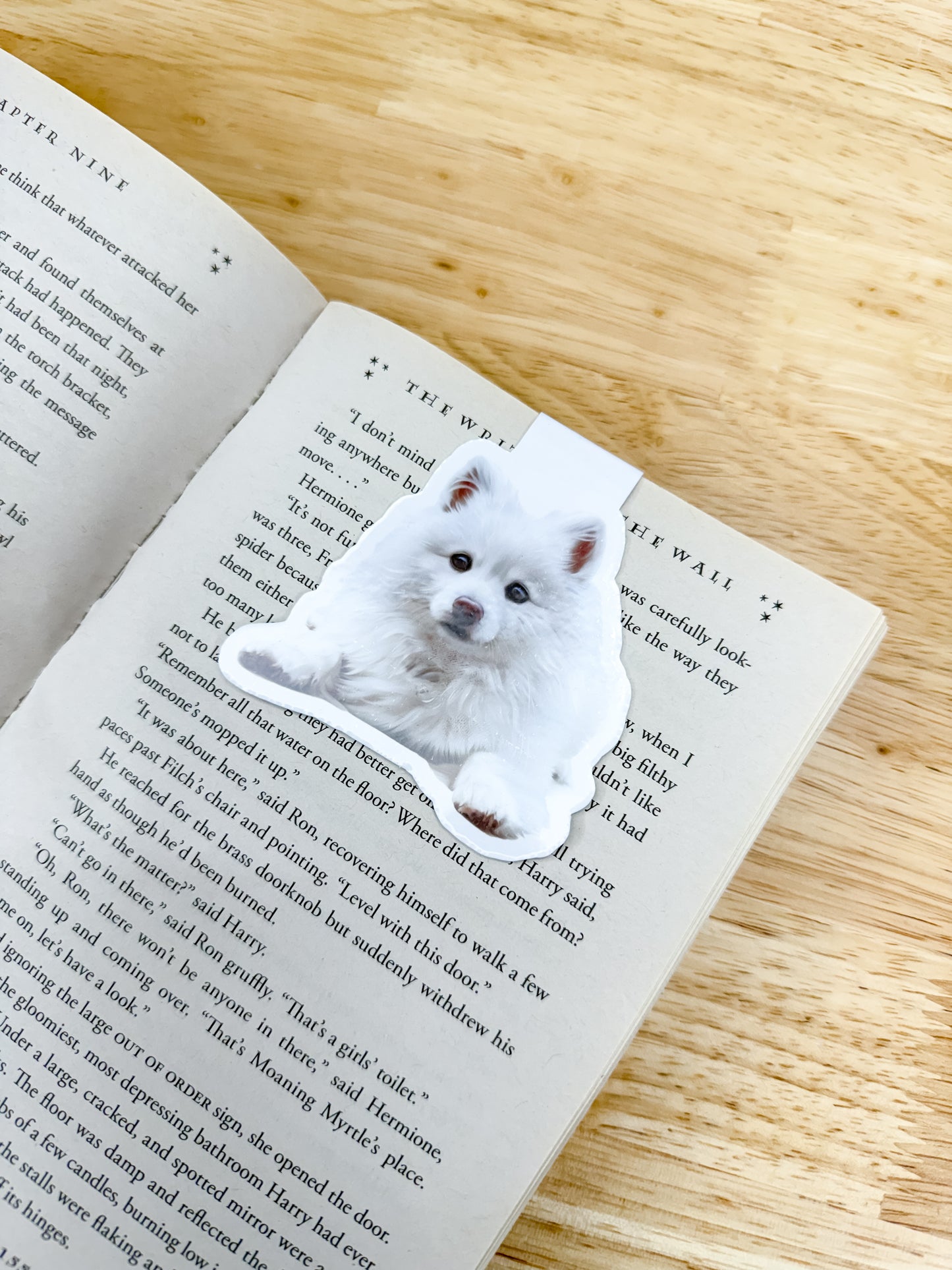 American Eskimo Magnetic Bookmark