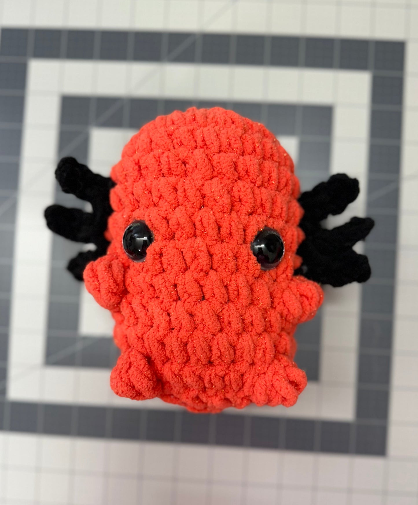 Axolotl Crochet Plushie