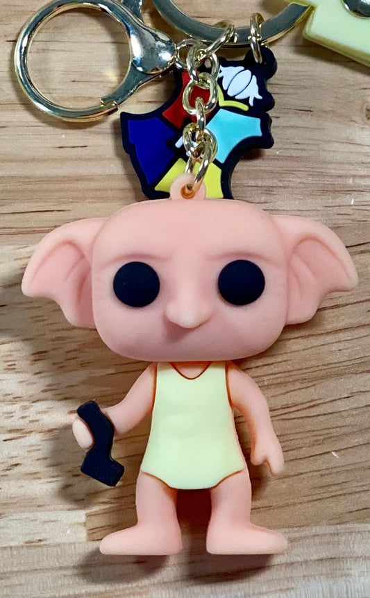 Dobby Silicone Keychain