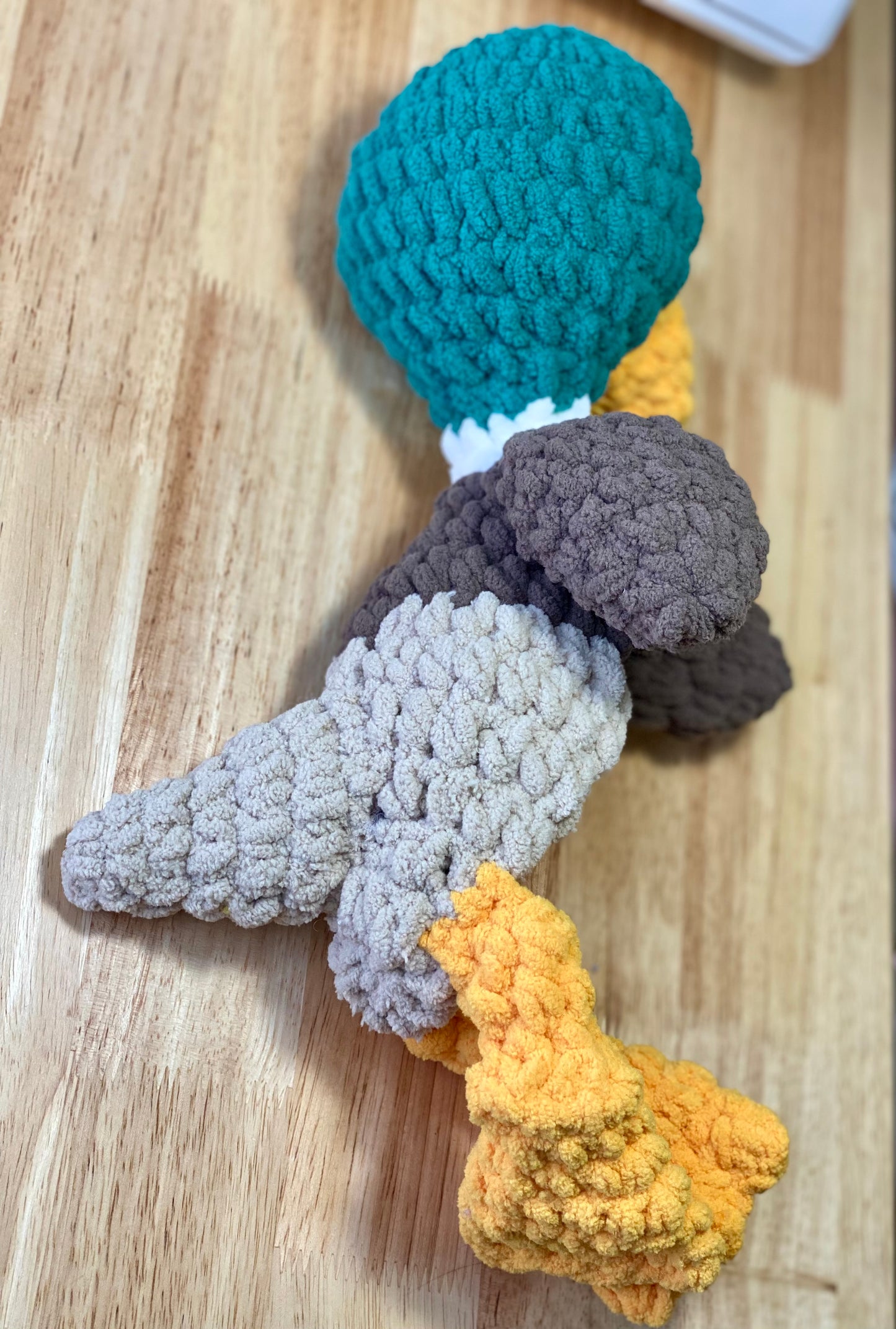 Mack the Mallard Duck Plushie Snuggler