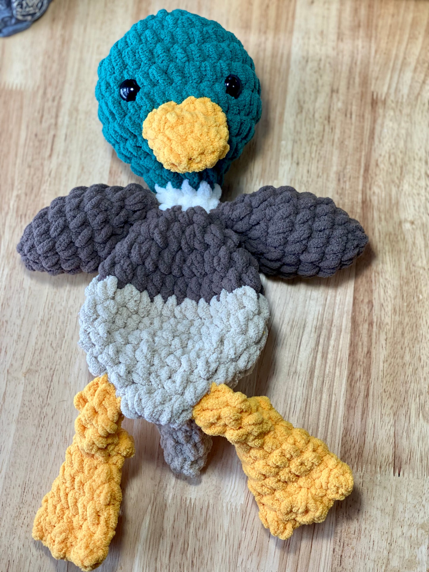 Mack the Mallard Duck Plushie Snuggler