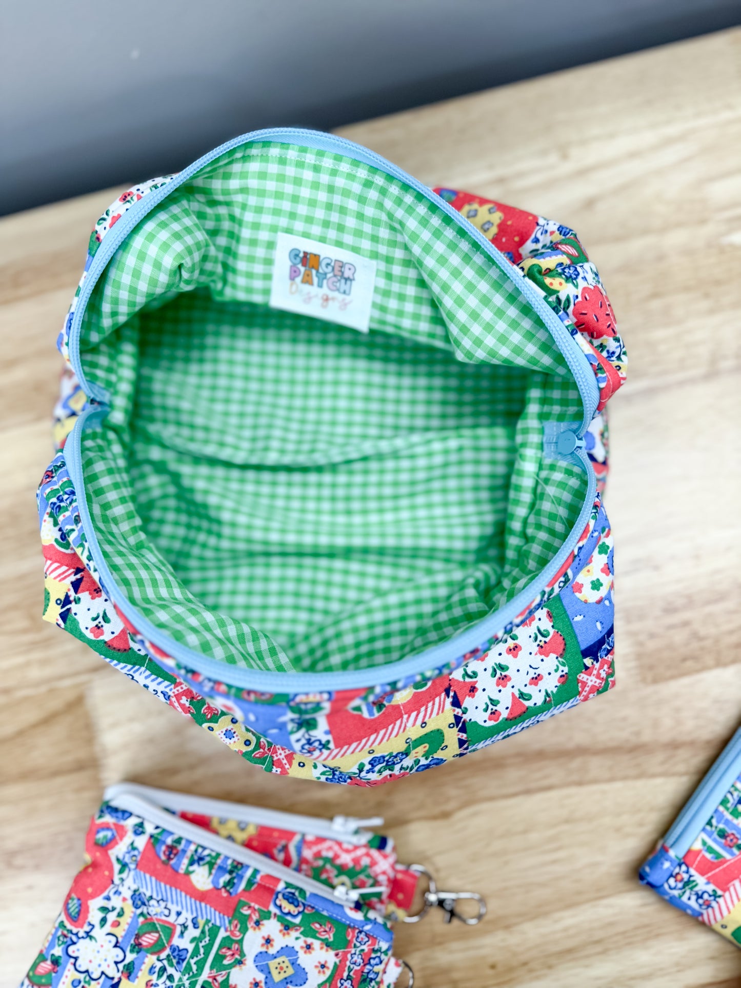 Cottage Patchwork Quilted Accessories