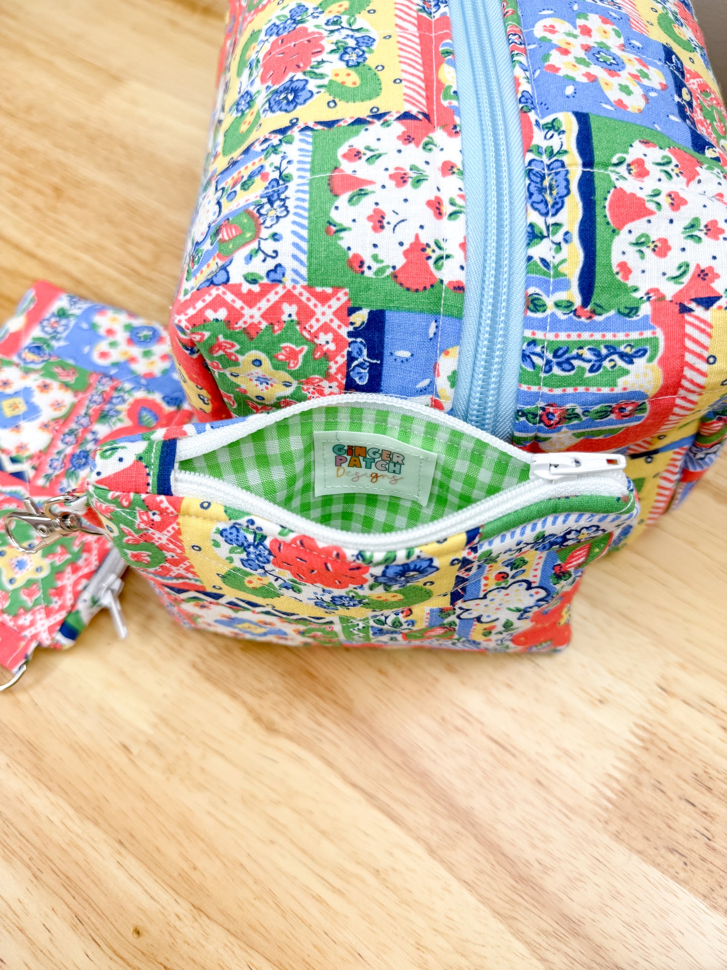 Cottage Patchwork Quilted Accessories