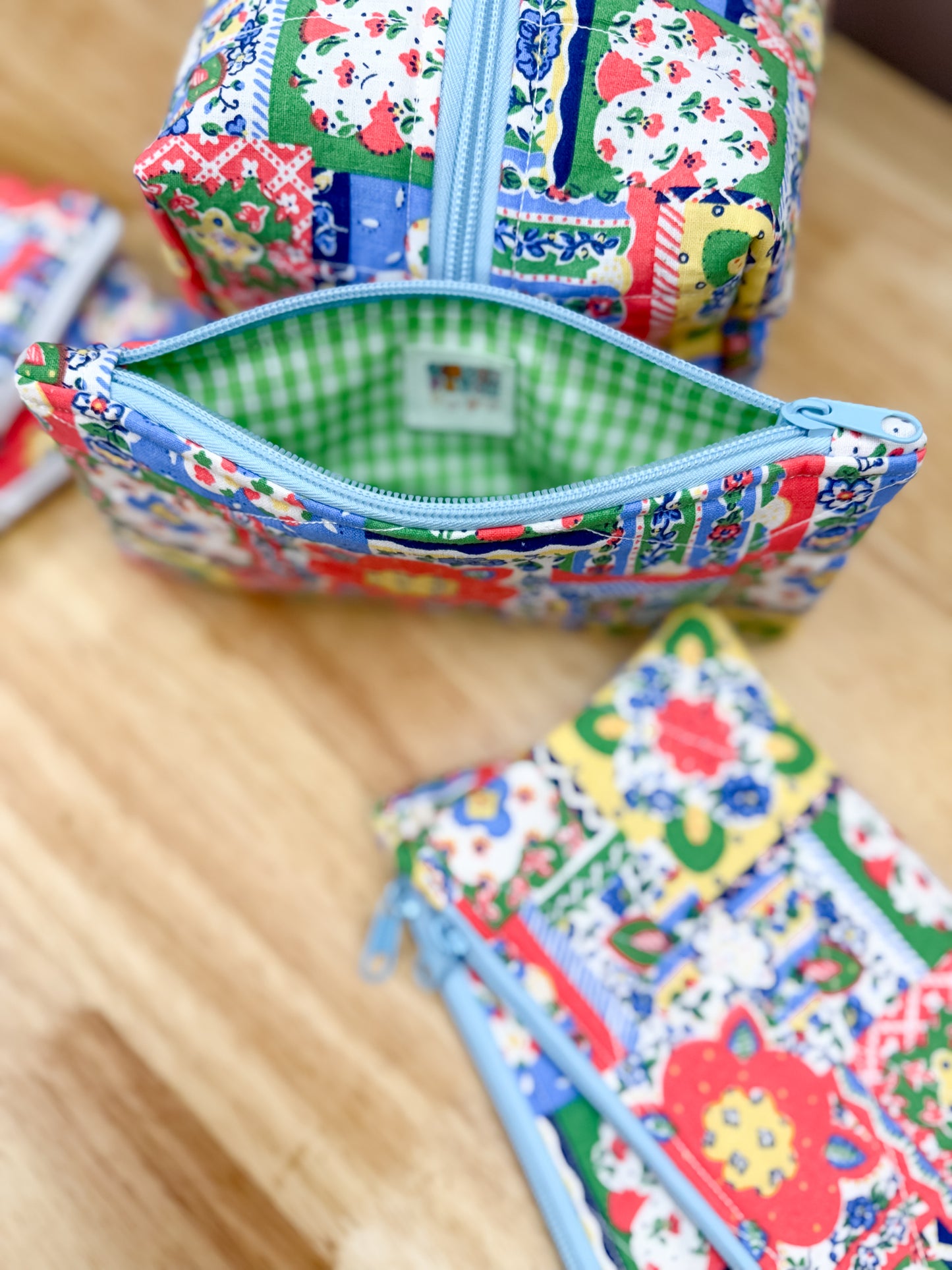 Cottage Patchwork Quilted Accessories