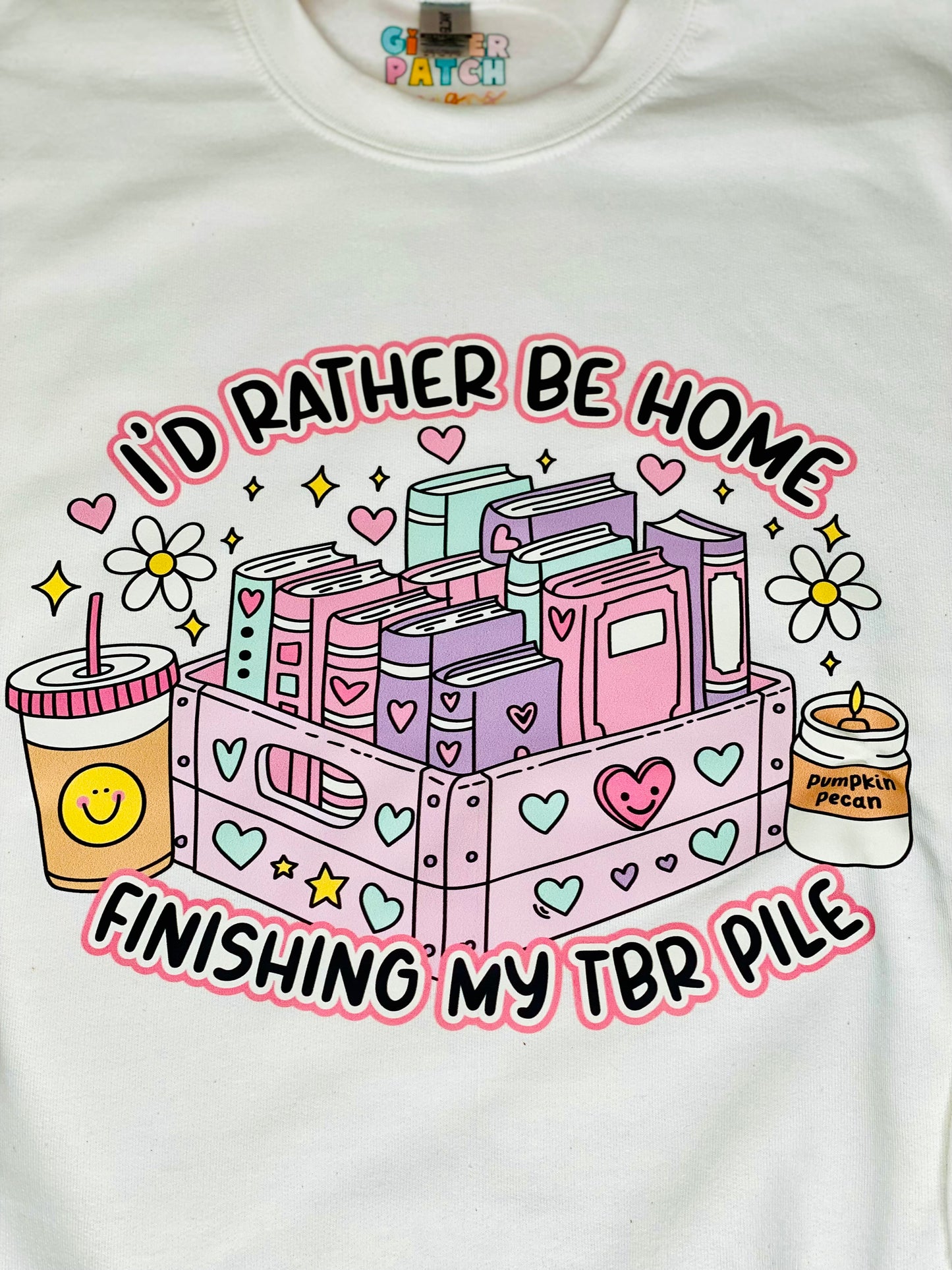 Finishing My TBR Pile Sweatshirt