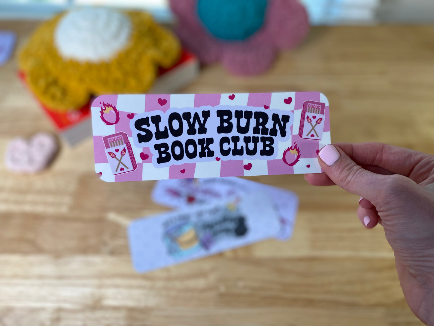 Slow Burn Bookmark Set, Morally Gray Bookmark, Dark Academia Bookmark, Slow Burn Book Club Bookmark, Bookmarks for Adults, Romantasy