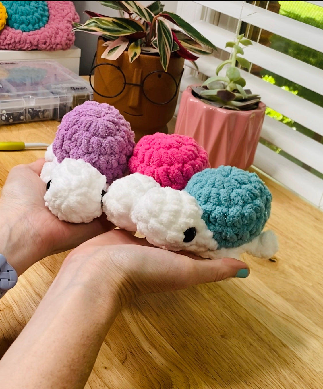 Crochet Turtle Plushie