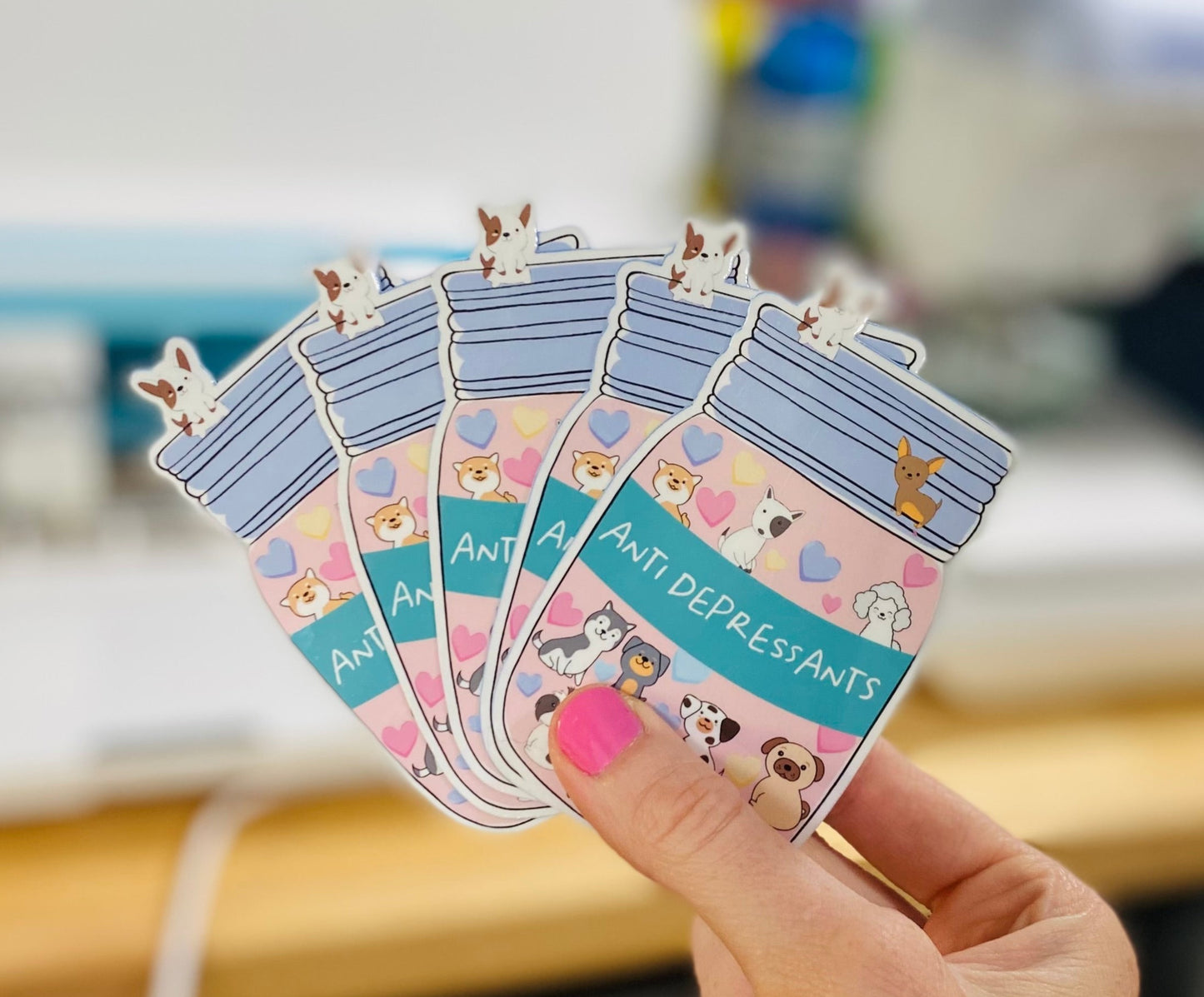 Dog Antidepressants, Dog Stickers