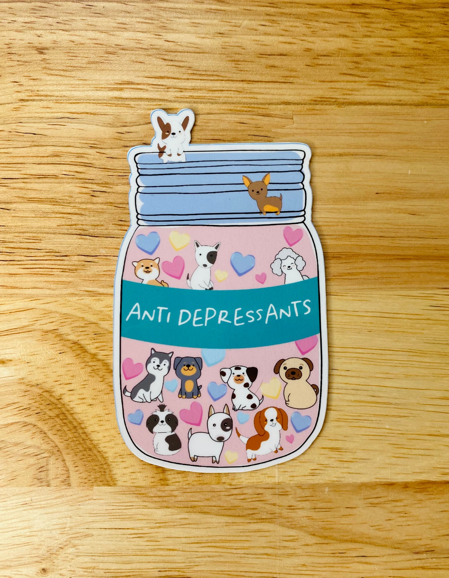 Dog Antidepressants, Dog Stickers