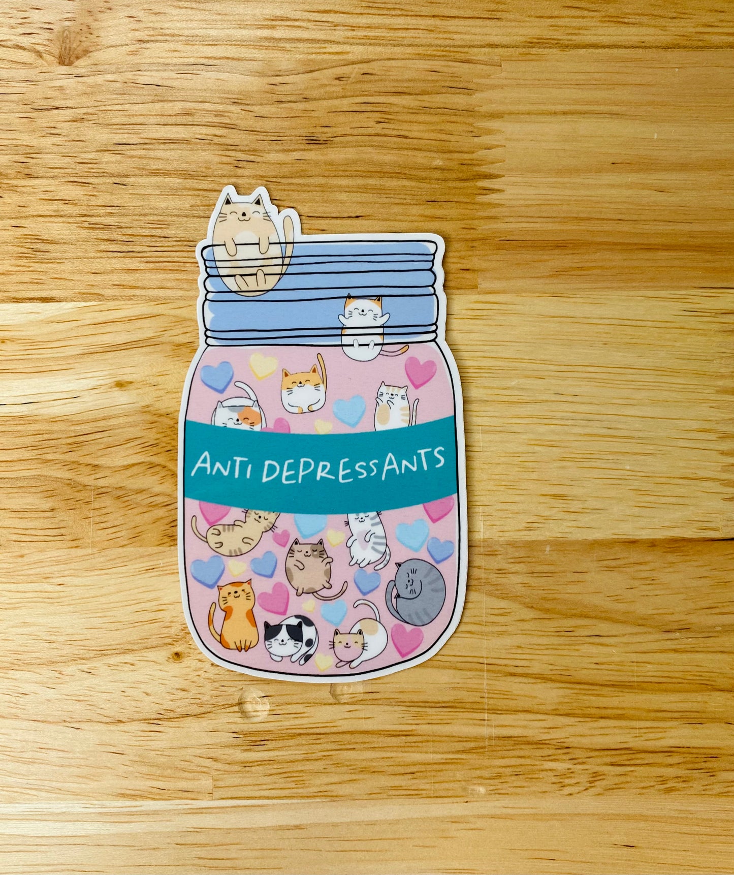 Cat Antidepressants, Cat Stickers