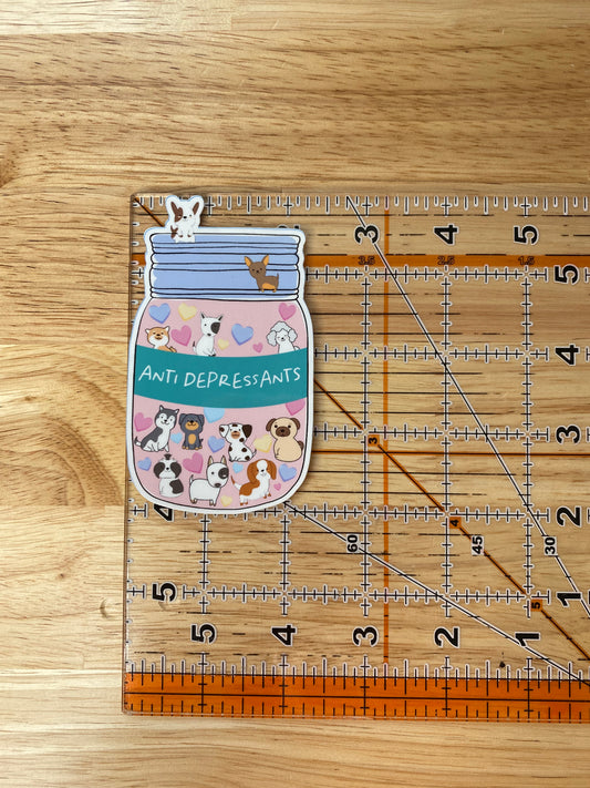 Dog Antidepressants, Dog Stickers