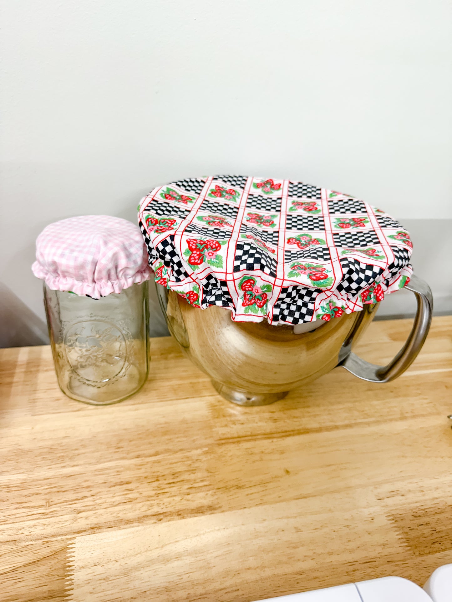 Reversible Fabric Elastic Bowl Covers