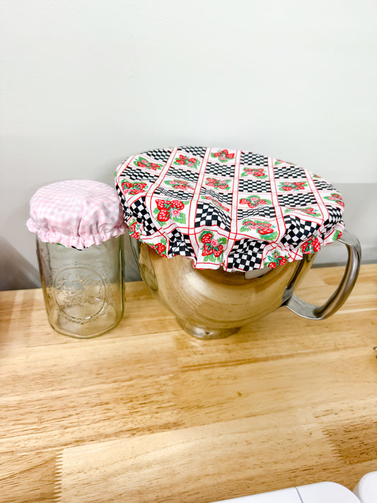 Reversible Fabric Elastic Bowl Covers