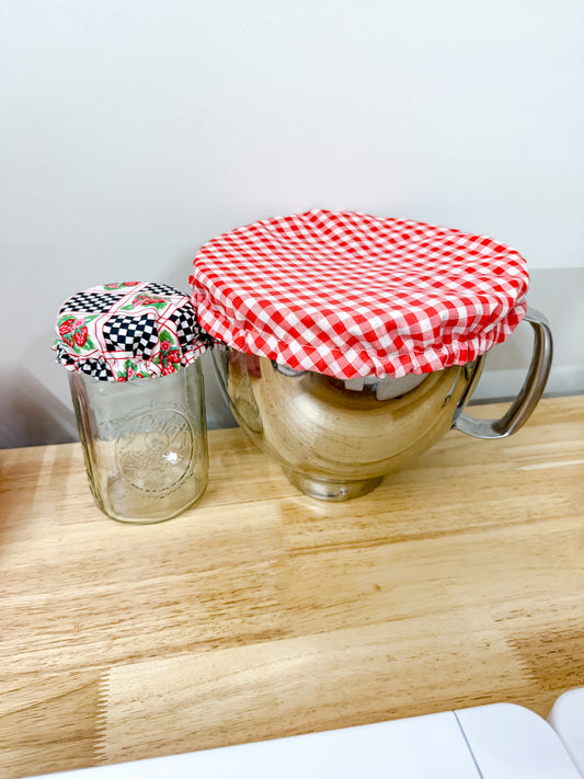 Reversible Fabric Elastic Bowl Covers