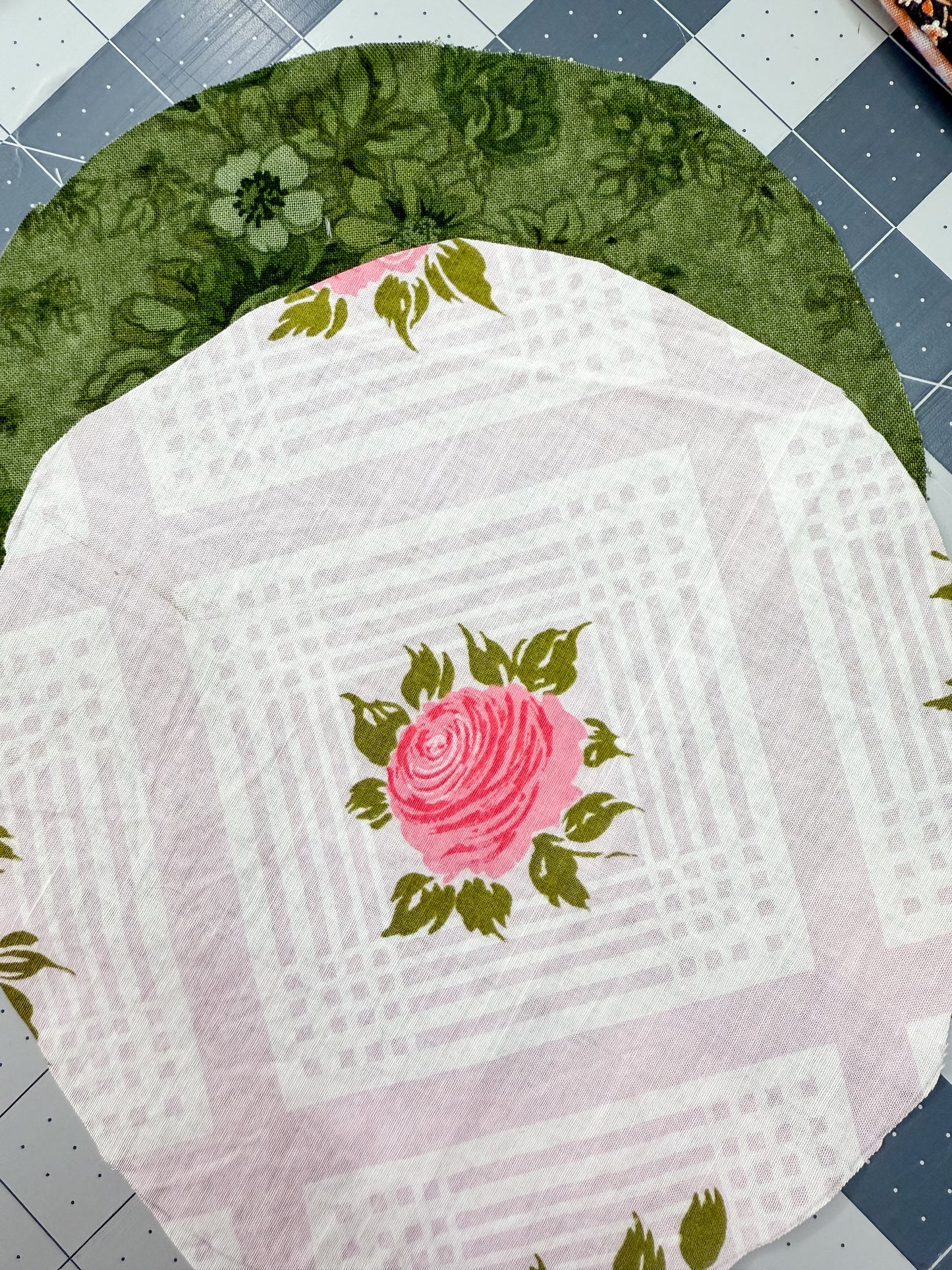 Reversible Fabric Elastic Bowl Covers