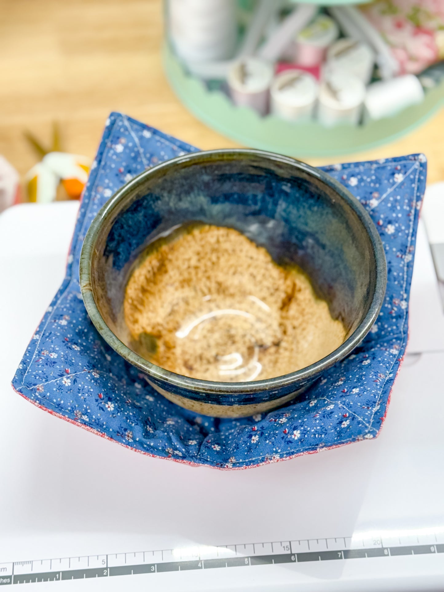 Reversible Fabric Bowl Cozies