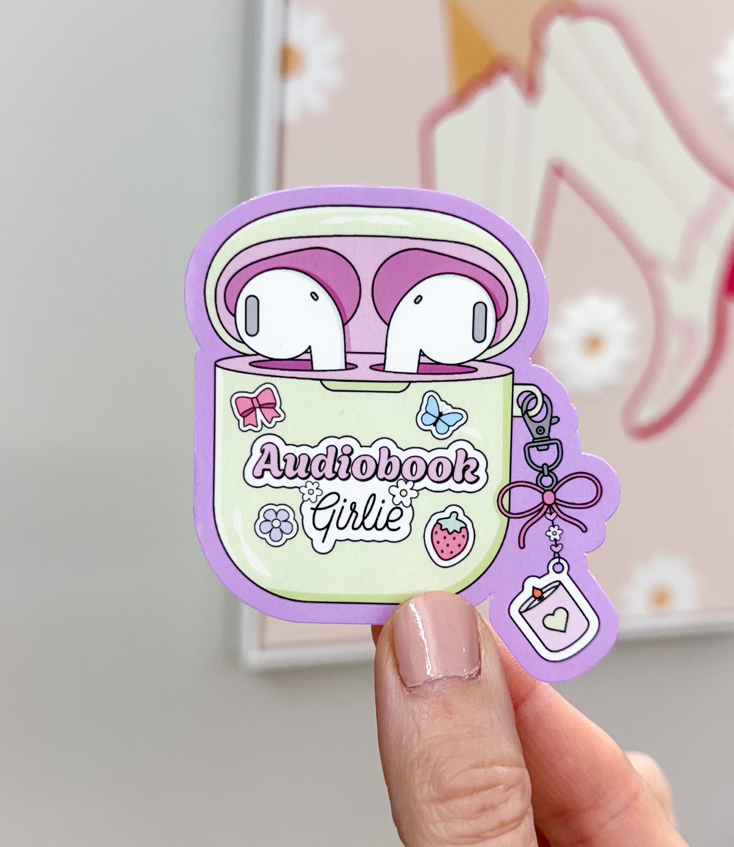 Audiobook Girlie Sticker