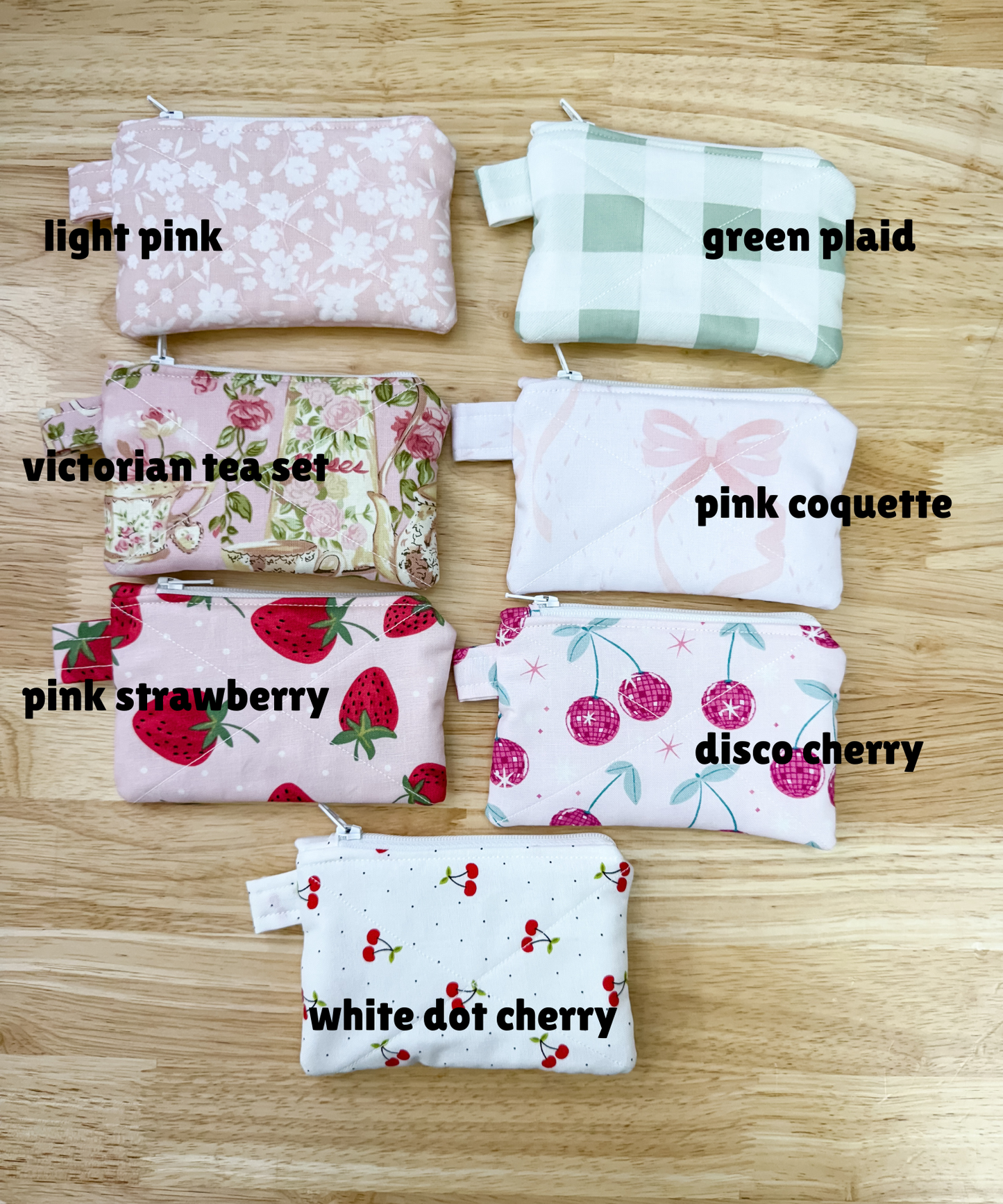 Small Quilted Purse Coin Pouch