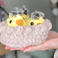 Set of Nesting Baby Chickens Crochet Farm Toys