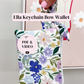 Ella Keychain Bow Wallet Pattern | PDF Instant Download + Video Tutorial Access