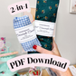 PDF DOWNLOAD Casserole Cover Wrap Labels | PRINTABLE TEMPLATES