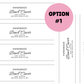 PRINTED LABELS Bowl Cover Wrap Labels