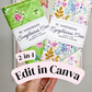 EDITABLE Sunglasses & Eyeglasses Case Wrap Labels | Custom Product Tags
