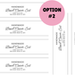 PRINTED LABELS Bowl Cover Wrap Labels