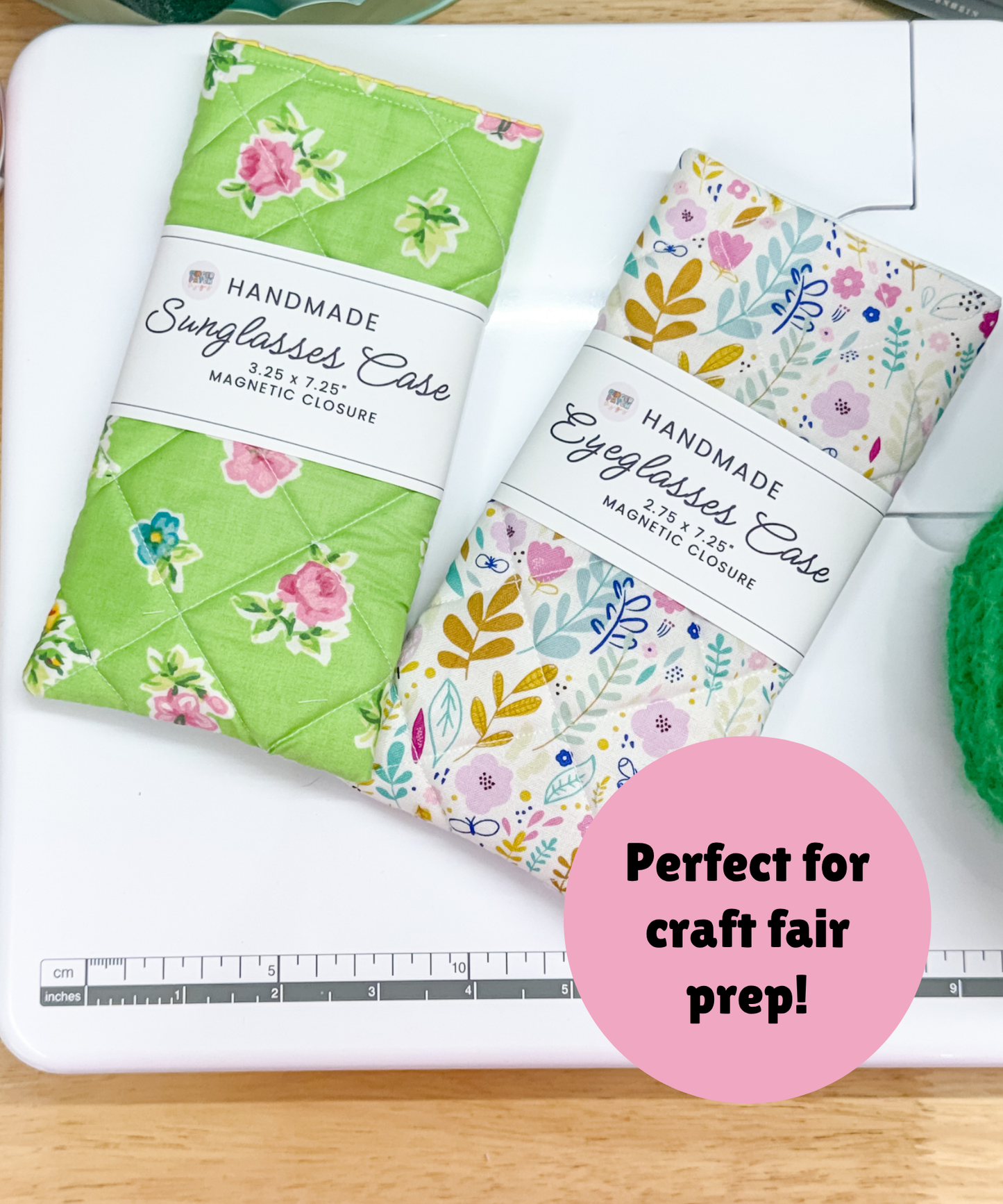 PRINTED LABELS Sunglasses Case Wrap Labels