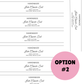 PRINTED LABELS Jar Cover Wrap Labels