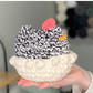 Nesting Chicken Crochet Plushie