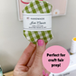 PRINTED LABELS Jar Cover Wrap Labels