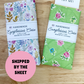 PRINTED LABELS Eyeglasses Case Wrap Labels